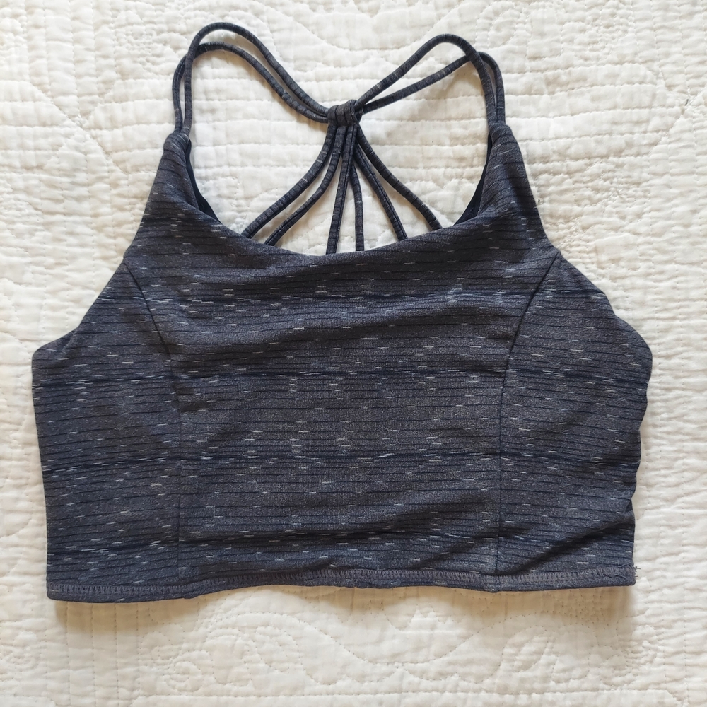 O'Neill Charcoal Strappy Sports Bra